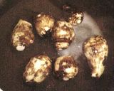 Ψ里芋と梅のともあえ・ごまだれ風味Ψ作り方1写真