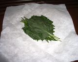 大葉の長期保存方法作り方1写真