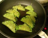 鶏ひき肉の青ジソ焼き作り方4写真