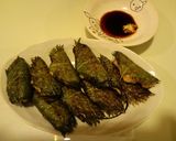 鶏ひき肉の青ジソ焼き作り方5写真