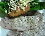 豚肉のチーズ焼き作り方2写真