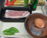 おかずポークピカタ作り方1写真