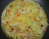 節約おかず♡たっぷり野菜の豚ぺい焼き風作り方2写真