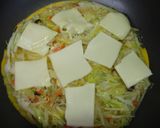 節約おかず♡たっぷり野菜の豚ぺい焼き風作り方3写真