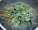 ☆もやしのゴマ風味　かんたん和え物☆作り方4写真