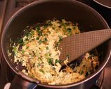 ニラ玉スクランブルトマトのせ丼作り方2写真