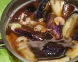 ひんやり!お茄子と干し海老のお素麺♪作り方5写真