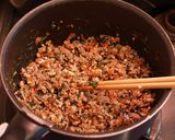コクうま本格中華そぼろのサラダ菜包み作り方3写真