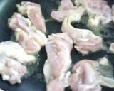 中華風 鶏肉とごぼうの炒め物作り方3写真