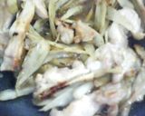 中華風 鶏肉とごぼうの炒め物作り方5写真
