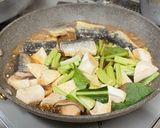 サンマとキノコの煮物作り方3写真