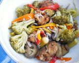 鶏と夏野菜のさっぱりマリネ作り方4写真