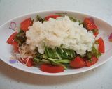 さっぱり酢味　そうめんサラダ作り方4写真