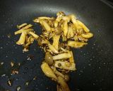 きのこのつやてり和風ガーリックパスタ作り方3写真