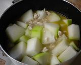 冬瓜の鶏ﾐﾝﾁあんかけ☆作り方4写真