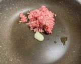 簡単⭐︎ザーサイアレンジ⭐︎レンチンカボチャそぼろ作り方7写真