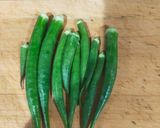 オクラのおかか和え作り方1写真
