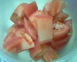 夏のさっぱり!トマトライス作り方1写真