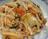自家製トマトなめ茸のパスタ作り方12写真