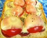 ピザを食べてる気分になる･･トマチ－餃子作り方4写真