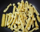 簡単おかず　お揚げの卵とじ作り方1写真