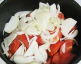 水不要！トマトとたまねぎの美肌カレー作り方3写真