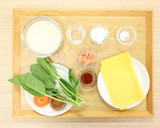 介護食　節分　恵方巻き（たまご巻き寿司）作り方1写真