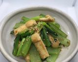 小松菜えびちりめんカルシウムたっぷり冷奴作り方5写真