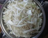 辛味噌もつ鍋～☆作り方8写真