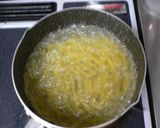 カリカリ♪マカロニの揚げ菓子作り方1写真