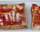 夏野菜のピザトースト作り方4写真