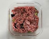 レンジで簡単！ご飯泥棒ナスの中華そぼろ煮作り方5写真