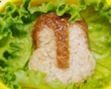 チップのおいなり風おにぎり✿キャラ弁作り方2写真