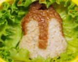 チップのおいなり風おにぎり✿キャラ弁作り方3写真