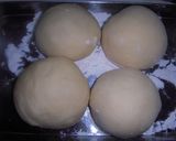 炊飯器で発酵パン（ピーチロール）作り方9写真
