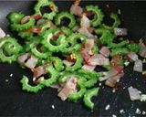 ゴーヤとトマトパスタ作り方4写真