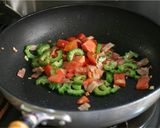 ゴーヤとトマトパスタ作り方5写真