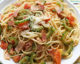 ゴーヤとトマトパスタ作り方6写真
