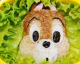 チップのおいなり風おにぎり✿キャラ弁作り方7写真