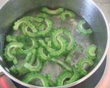 ゴーヤとベーコンのさっぱり☆おかか和え作り方1写真