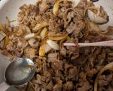 焼肉飯バーガー🍚🍔作り方1写真