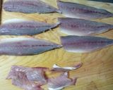 鰺の白梅酢〆作り方4写真