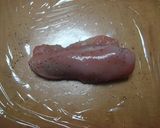 レンジで鶏ハム作り方4写真