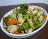 高野豆腐とブロッコリーの煮物作り方5写真
