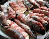 甘辛☆なすの豚肉巻き作り方2写真