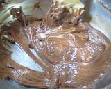 チョコバナナチーズケーキバー作り方3写真