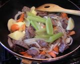 台湾家庭料理♪野菜たっぷり♪牛肉スープ作り方6写真