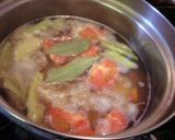 台湾家庭料理♪野菜たっぷり♪牛肉スープ作り方8写真