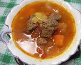 台湾家庭料理♪野菜たっぷり♪牛肉スープ作り方9写真