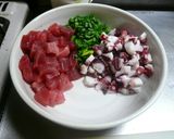 ☆栄養満点!真夏のマグロ手巻きご飯☆作り方1写真